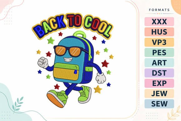 Back to School Backpack: A Fun and Playful Design