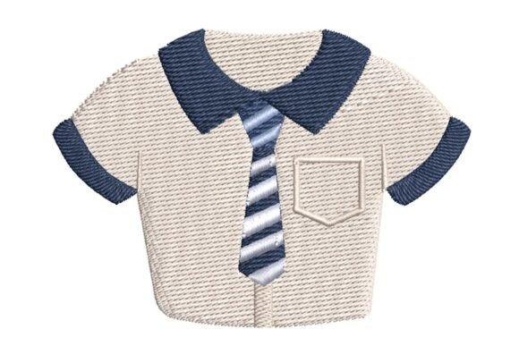 Boy's School Uniform Shirt and Tie Design Review
