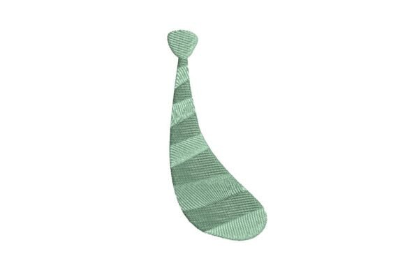 Green Striped Necktie: An Embroidery Design Review