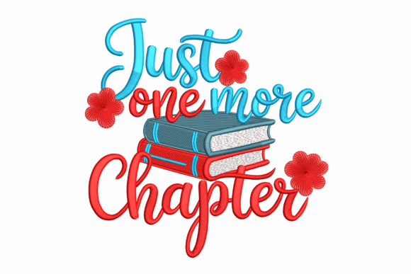 Just One More Chapter: An Embroidery Design Review