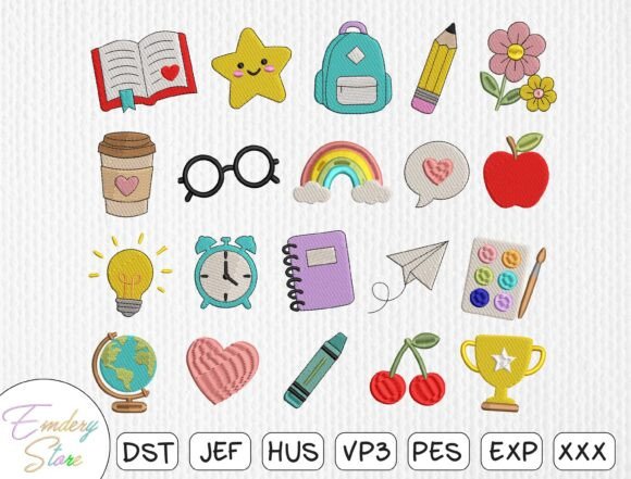 Mega Back to School Embroidery Design Review
